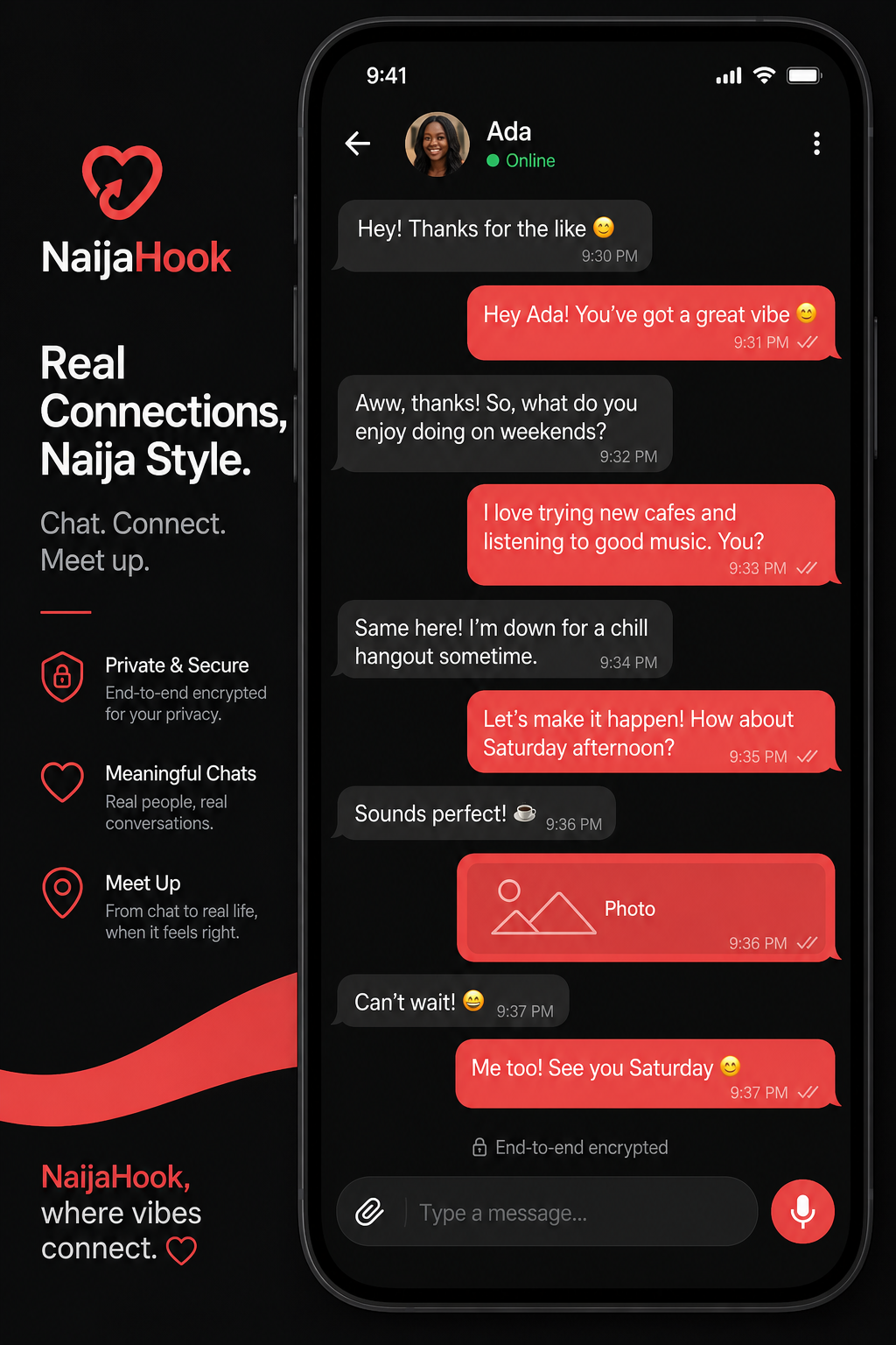 Chat screen
